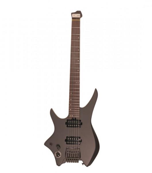 HEX N400L S BK BLACK LEFT HANDED - STAINLESS STEEL FRETS 1