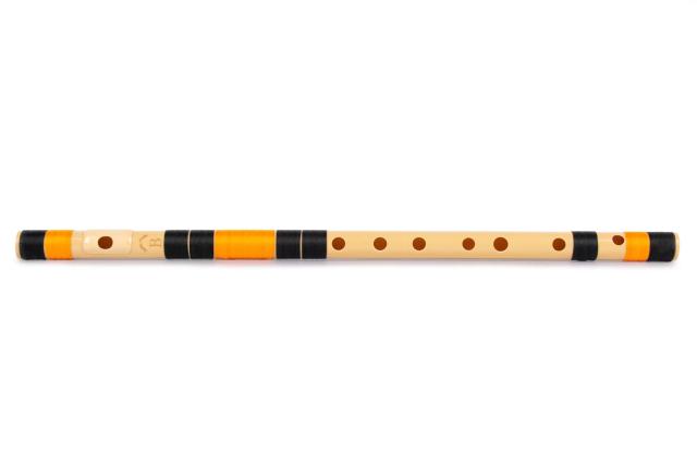 Fiber B Natural Flute (Bansuri) Base Octave 21"inches 1