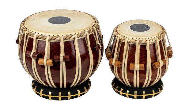 Professional Sheesham Wood Tabla Set with Carry Bag 1