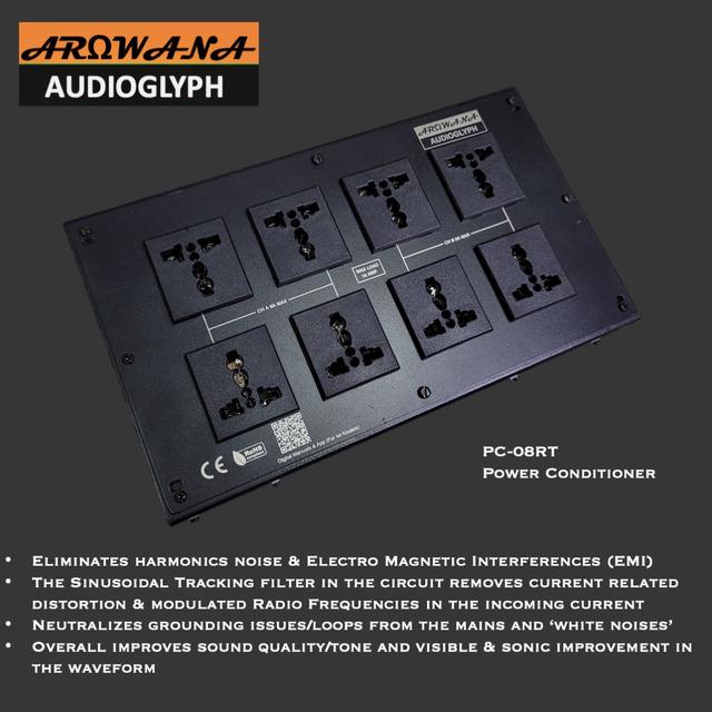 Arowana AudioGlyph PC-08RT Power Conditioner 1